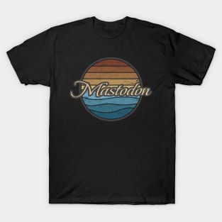 Mastodon Retro Waves T-Shirt